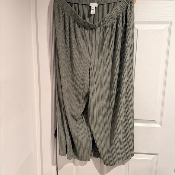 J. Jill Pants - Pure Jill Wide-Leg Pants in Green